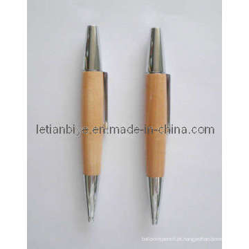 Maple madeira promoção presente de madeira bola caneta (LT-C202)